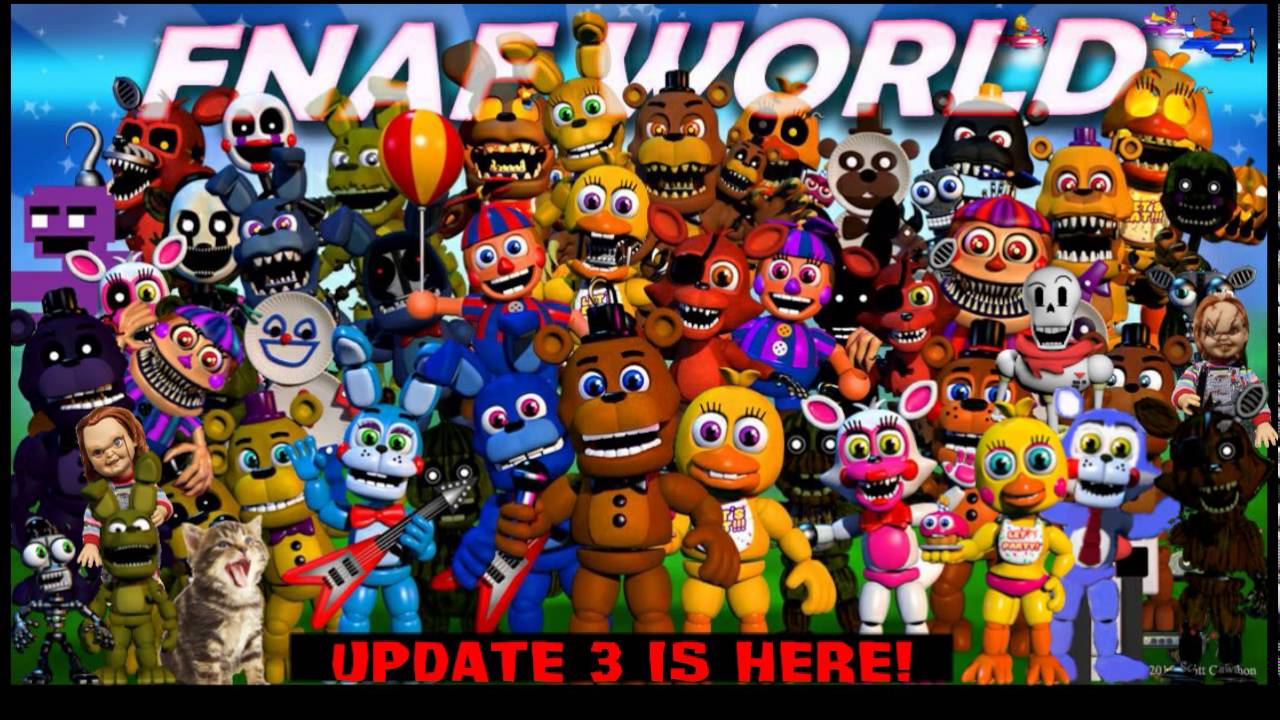 fnaf world update 3